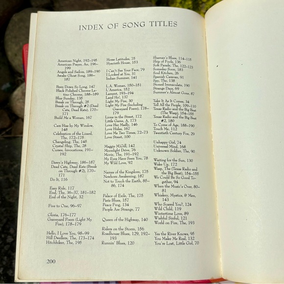 The Doors : The Complete Lyrics Paperback + The Doors Special Edition DVD Bundle - Picture 7 of 16